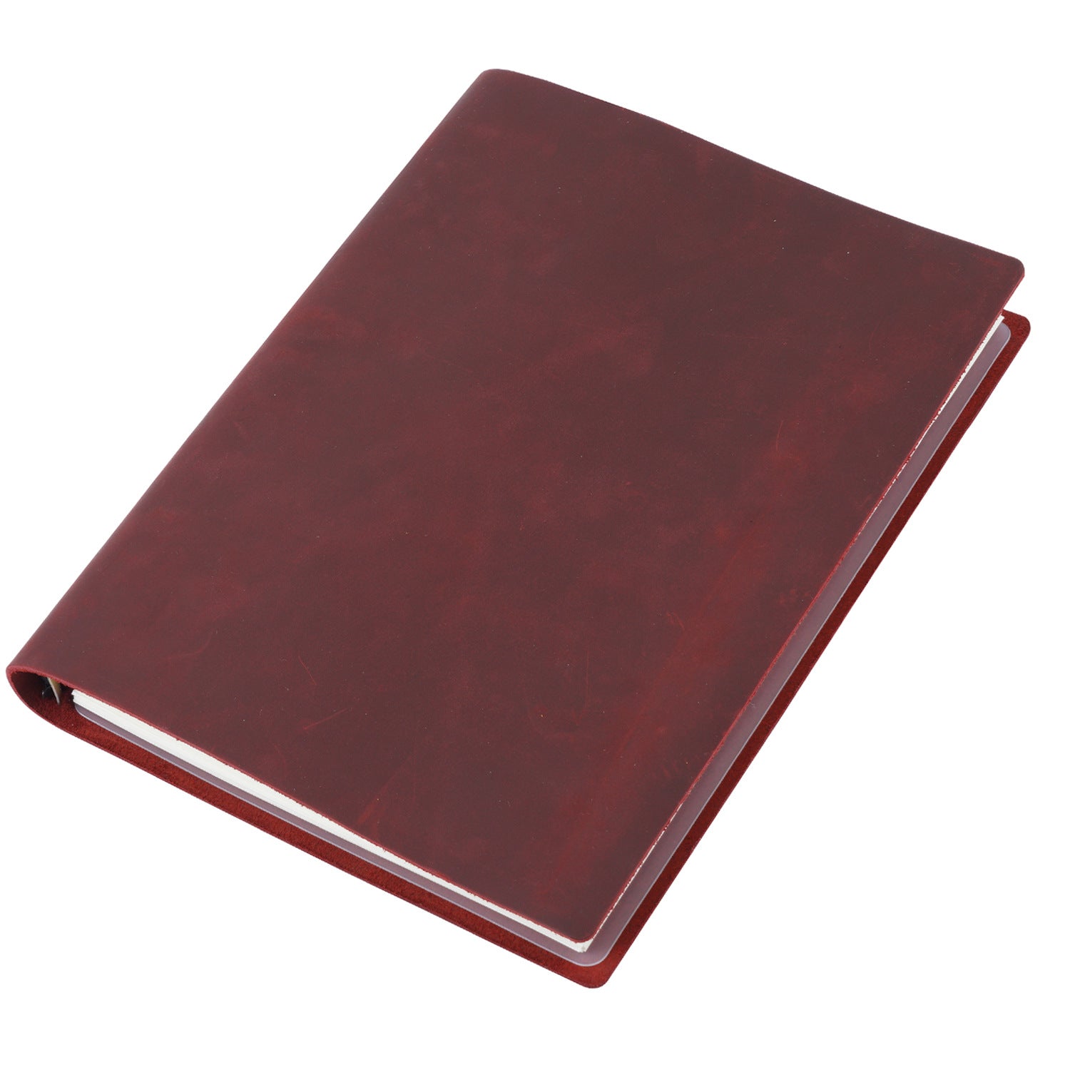 Wholesale B5 Loose-leaf Vintage Handmade Cowhide Notebook